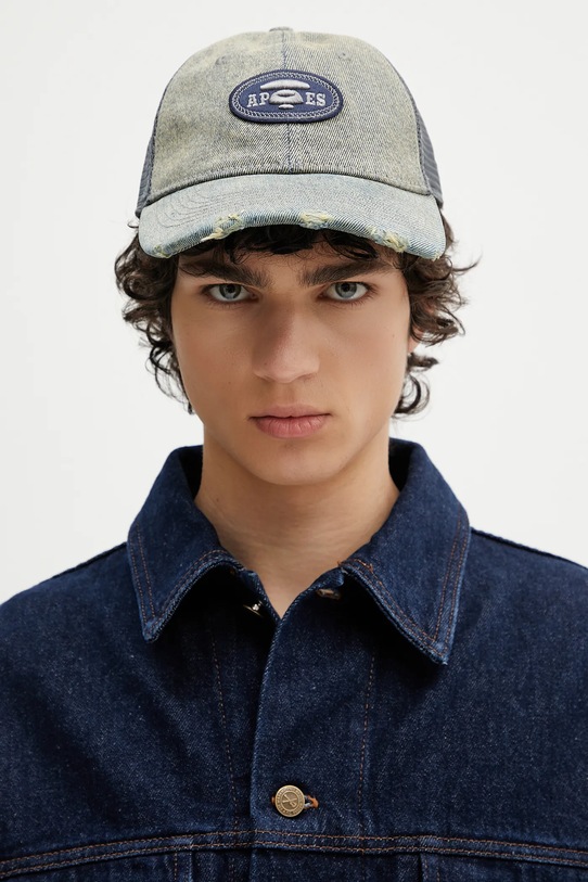 Кепка AAPE Main AAPCPM5315XAO голубой