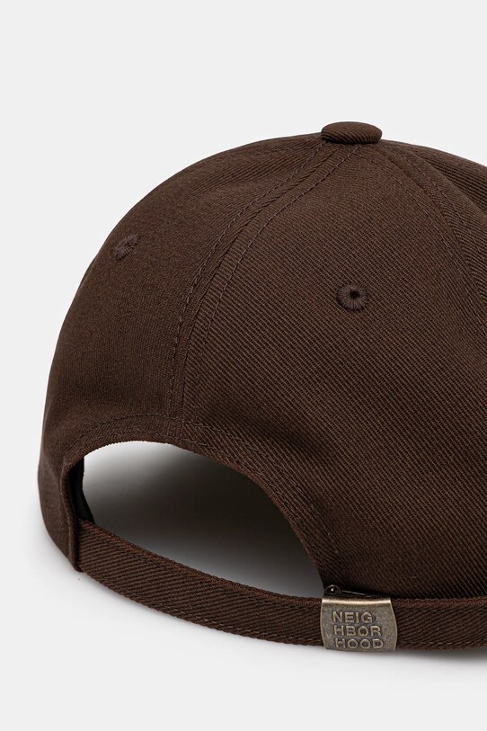 Akcesoria NEIGHBORHOOD czapka z daszkiem Baseball Cap 251HCNH.HT01 brązowy