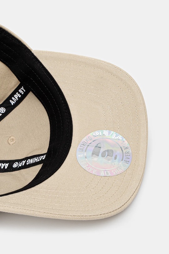 Kapa sa šiltom AAPE Main bež AAPCPM5228XXN