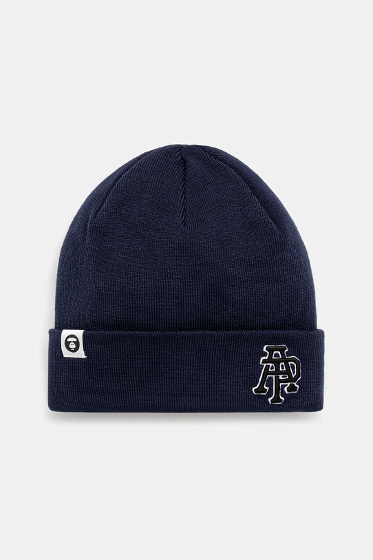 Шапка AAPE Main щампа тъмносин AAPHTM5232XXN