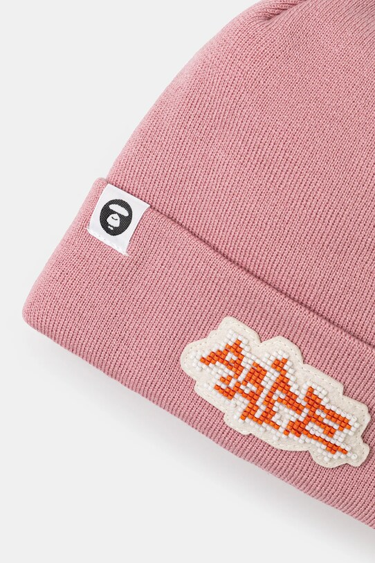 Шапка AAPE Main розовый AAPHTM5292XXN