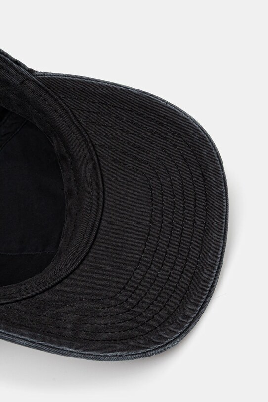 MM6 Maison Margiela șapcă de baseball din bumbac negru SH2TC0002.M35190.899