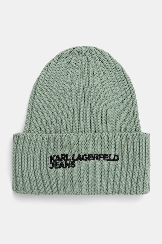 Karl Lagerfeld Jeans czapka pozostałe zielony A1W33004