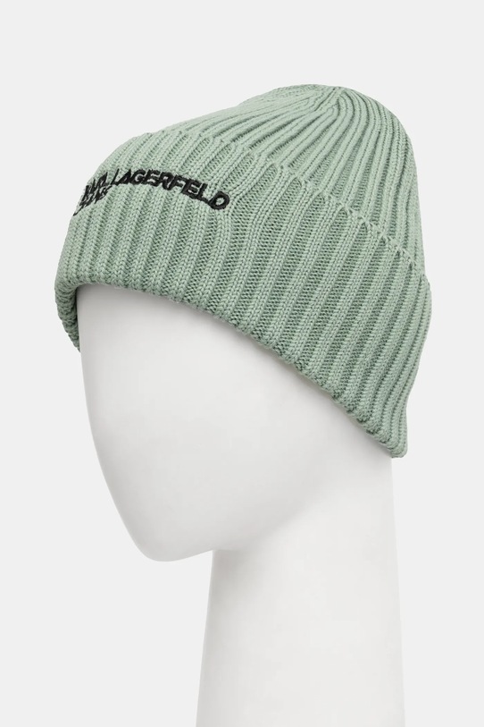 Akcesoria Karl Lagerfeld Jeans czapka A1W33004 zielony