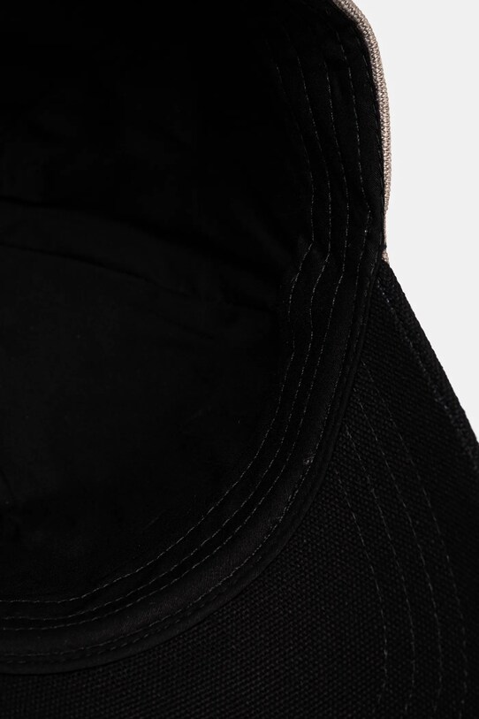 Βαμβακερό καπέλο του μπέιζμπολ Karl Lagerfeld Jeans γκρί A1W33138