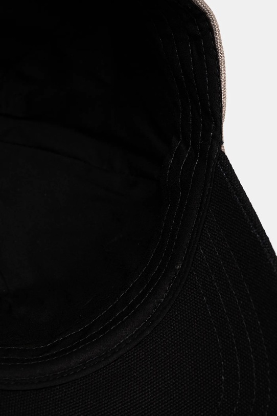 Karl Lagerfeld Jeans czapka z daszkiem bawełniana szary A1W33138