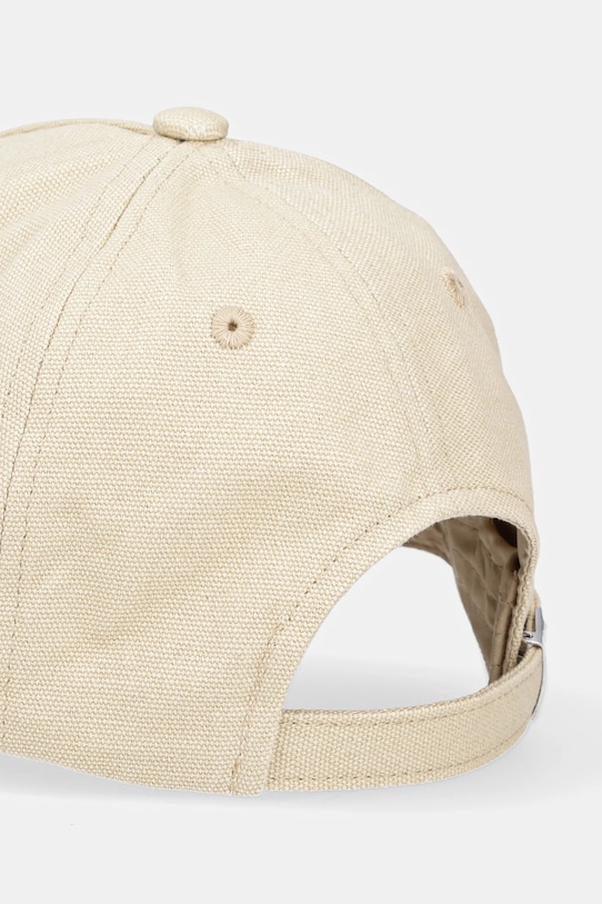Akcesoria Karl Lagerfeld Jeans czapka z daszkiem bawełniana A1W33002 beżowy