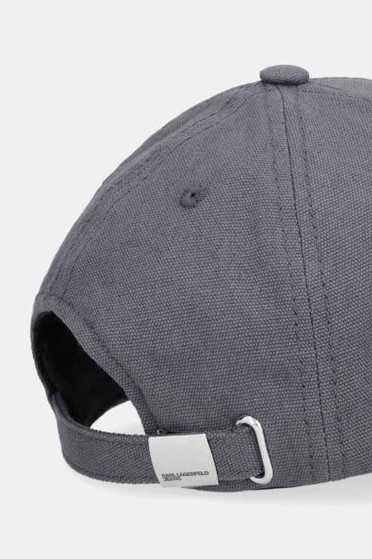 Accesorii Karl Lagerfeld Jeans șapcă de baseball din bumbac A1W33002 gri