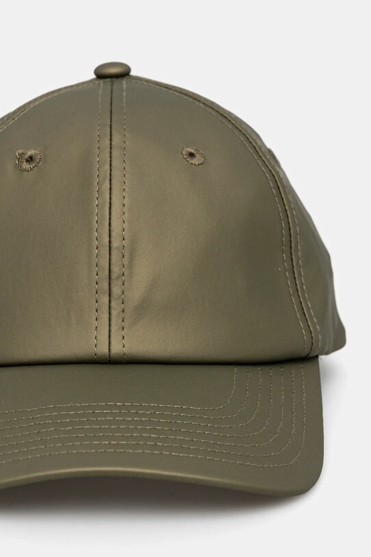 Καπέλο Rains Cap W1 13600.105 πράσινο SS25