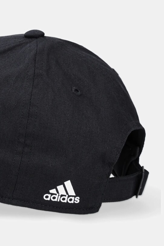 Akcesoria adidas czapka z daszkiem bawełniana Essentials IY7764 czarny