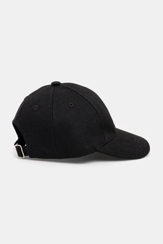 Doplňky Bavlněná baseballová čepice A.P.C. casquette charlie COHFK.M24069 černá