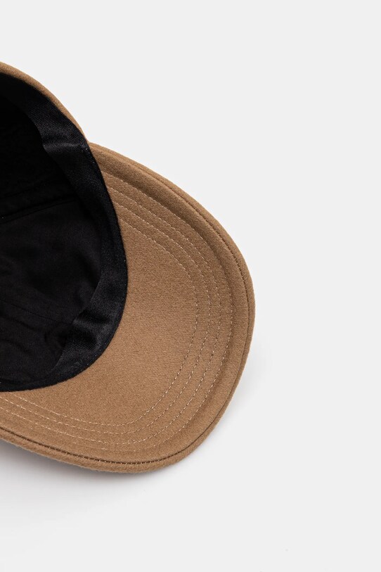 A.P.C. șapcă de lana casquette charlie maro WOARV.M24069
