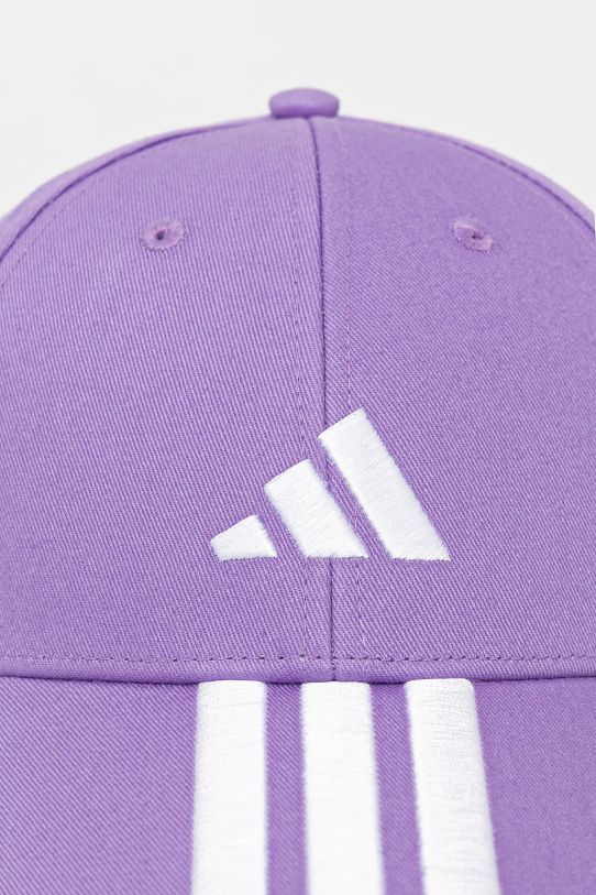 Καπέλο adidas BBALL 3S CAP NL JP0390 μωβ SS25