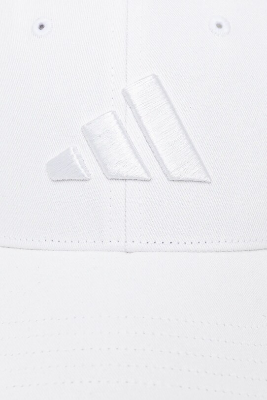 Хлопковая кепка adidas BBALL CAP TONAL бежевый JC8879
