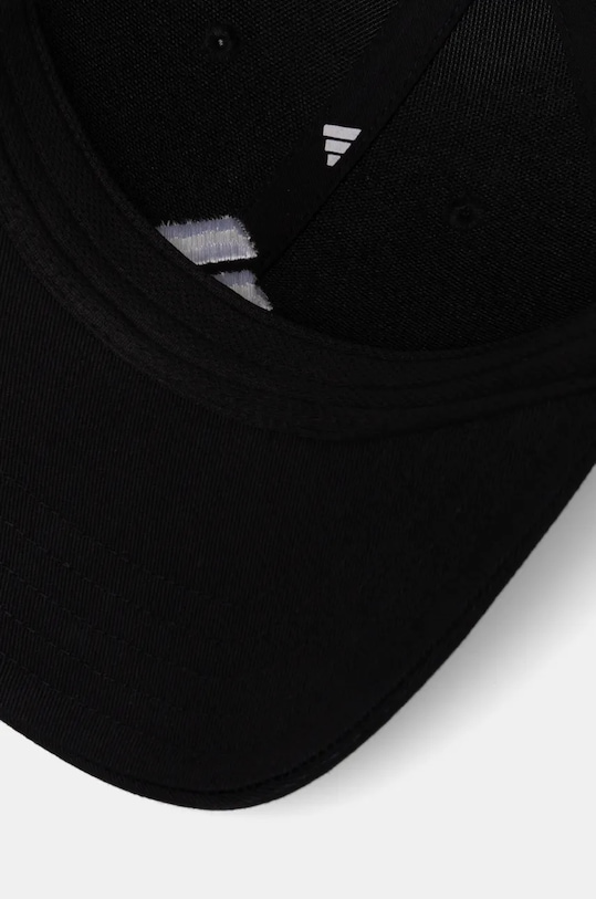 Хлопковая кепка adidas BB CAP COT NL чёрный JG0998
