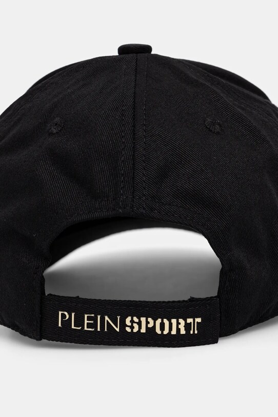 Accesorii PLEIN SPORT șapcă de baseball din bumbac SADA.UAC0498.STE003N negru