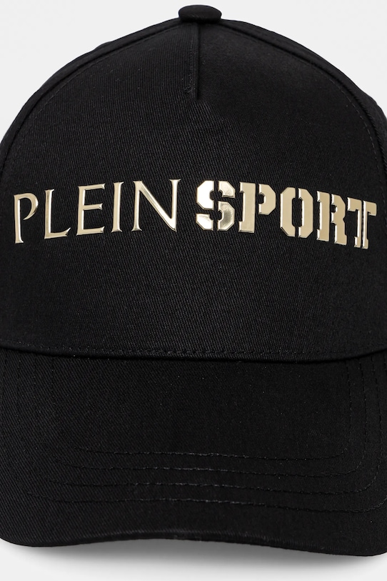 PLEIN SPORT pamut baseball sapka SADA.UAC0502.STE003N fekete SS25