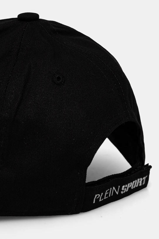 Accesorii PLEIN SPORT șapcă de baseball din bumbac SADA.UAC0502.STE003N negru