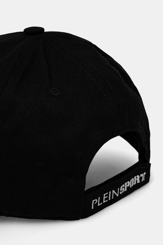 Accesorii PLEIN SPORT șapcă de baseball din bumbac SADA.UAC0502.STE003N negru