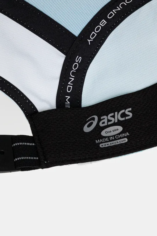 Asics czapka z daszkiem turkusowy 3013B004