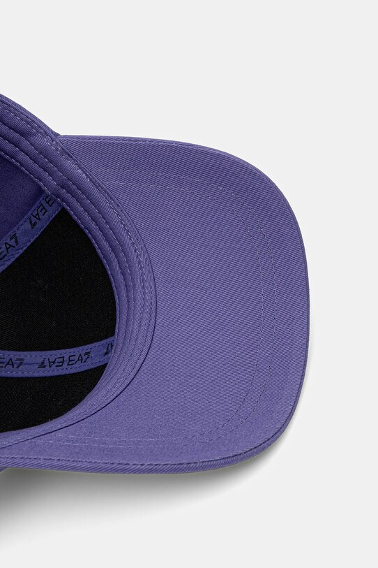 Bavlnená šiltovka EA7 Emporio Armani fialová AF11989.7X000005
