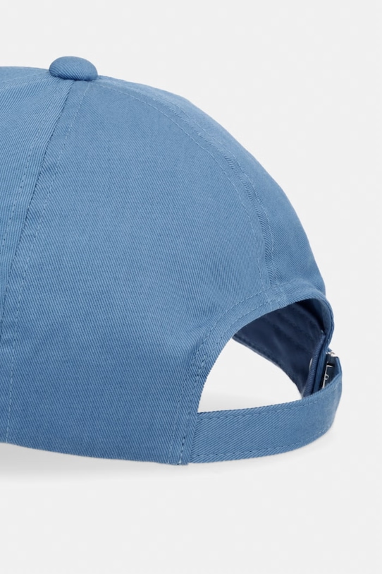 Akcesoria EA7 Emporio Armani Czapka z daszkiem bawełniana AF11989.7X000005 niebieski