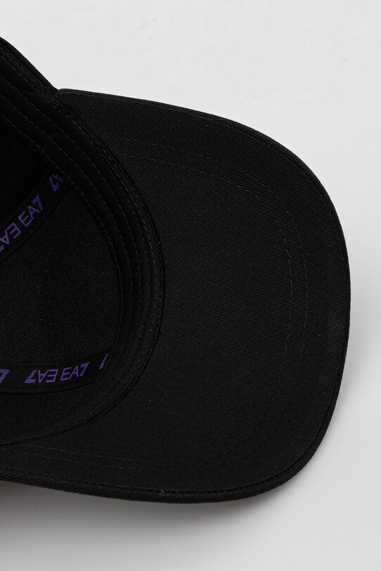 Аксесоари Памучна шапка с козирка EA7 Emporio Armani AF11989.7X000005 черен