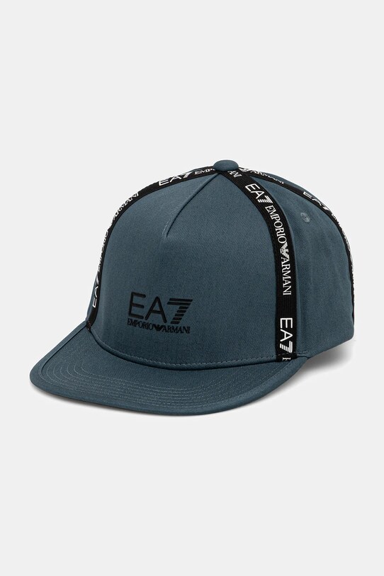 Bavlnená šiltovka EA7 Emporio Armani bavlna zelená AF13265.7X000054