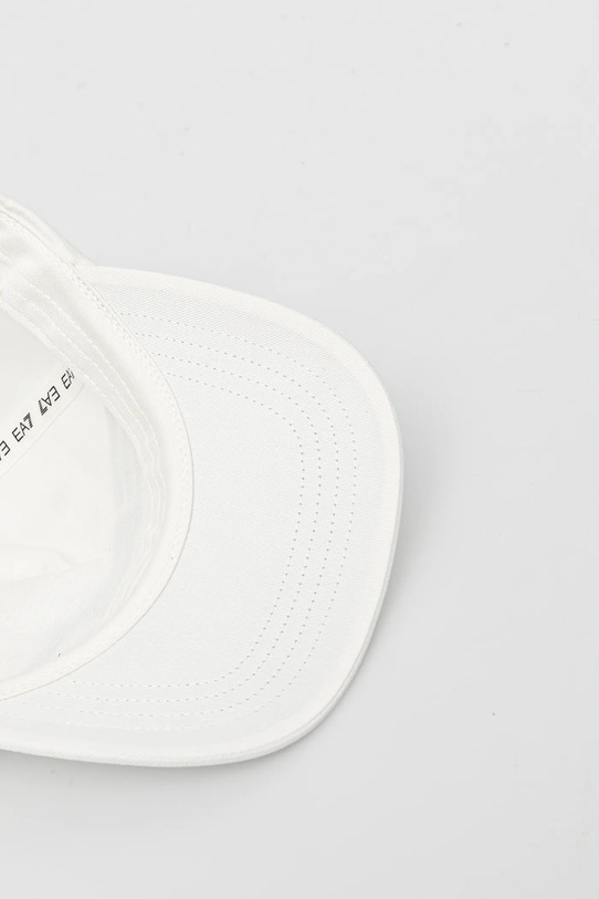 EA7 Emporio Armani berretto da baseball in cotone bianco AF13644.7X000053