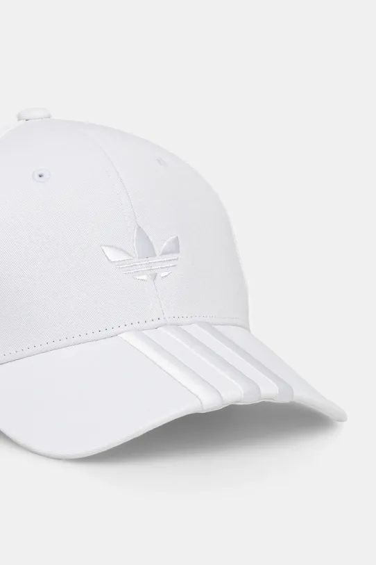 adidas Originals czapka z daszkiem bawełniana BASEBALL JN5832 biały SS25