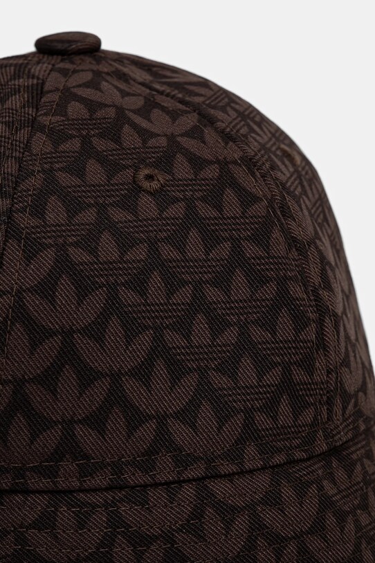 adidas Originals kapelusz MONOGRAM BUCKET JD0973 brązowy SS25