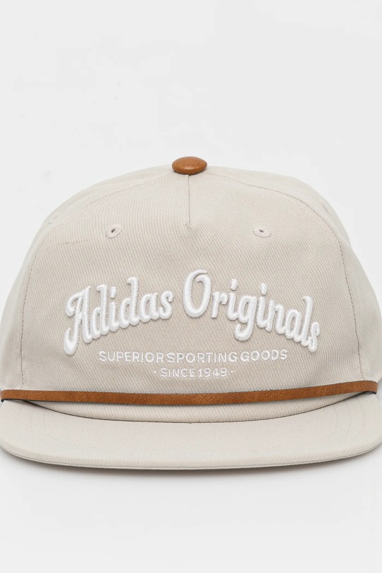 Kapa s šiltom adidas Originals FLATBRIM JD0996 bež SS25