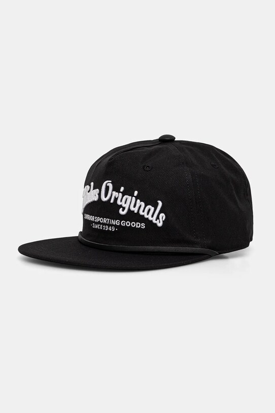 Кепка adidas Originals FLATBRIM аппликация чёрный JD0997