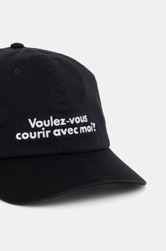 Bavlněná baseballová čepice adidas Originals WORDING JD1004 černá SS25
