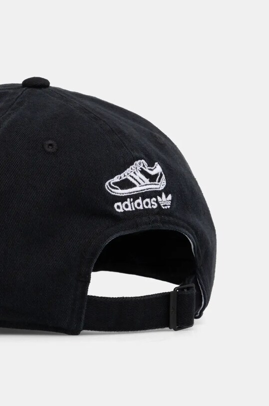 Doplňky Bavlněná baseballová čepice adidas Originals WORDING JD1004 černá