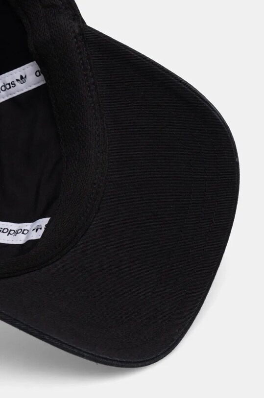 Bavlněná baseballová čepice adidas Originals WORDING černá JD1004