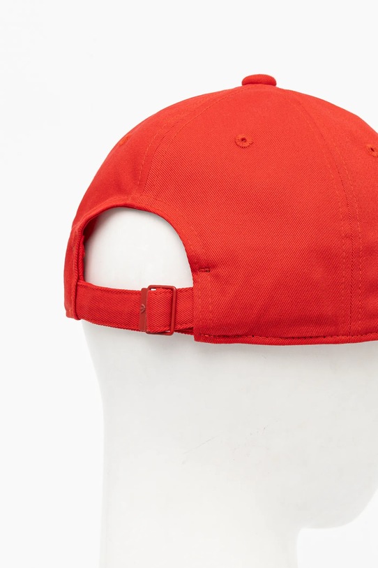 adidas Originals czapka z daszkiem bawełniana BASEBALL AC czerwony JC6026