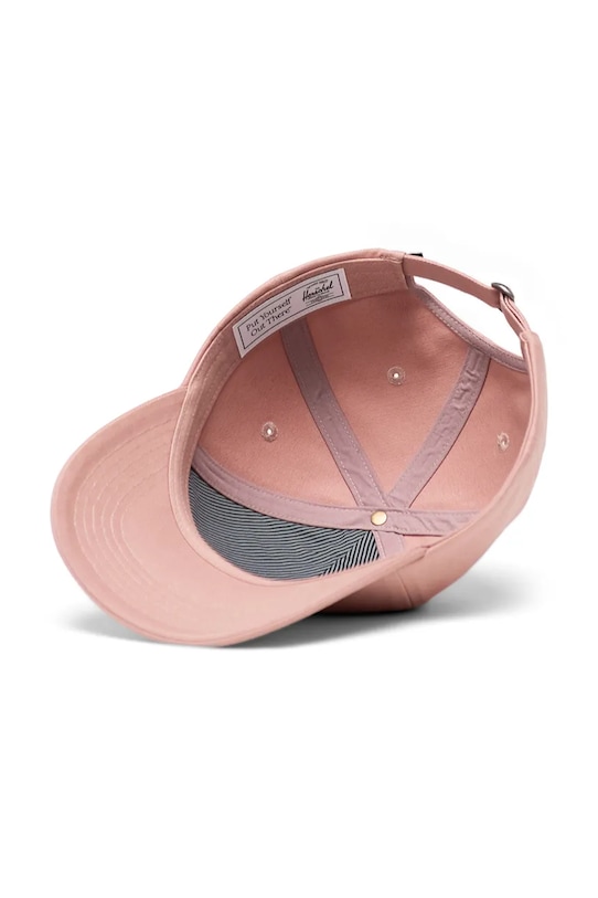 Accesorii Herschel șapcă de baseball din bumbac 50554.02077.OS roz