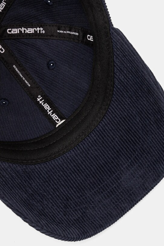 Carhartt WIP czapka z daszkiem Harlem Cap granatowy I028955.11AXX