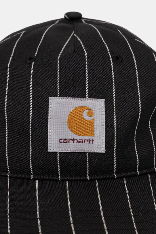Carhartt WIP wool blend baseball cap Seaton Cap black I034348.2MBXX