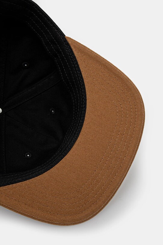 Carhartt WIP cotton baseball cap Label Script Coach Cap black I034361.89XX