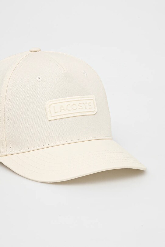 Lacoste sapca RK0742 bej SS25