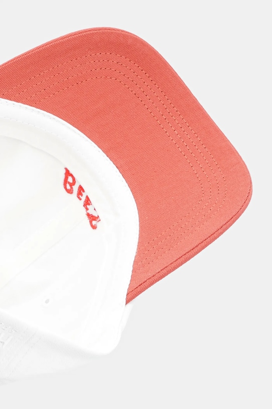 Hummel czapka z daszkiem bawełniana biały 227578