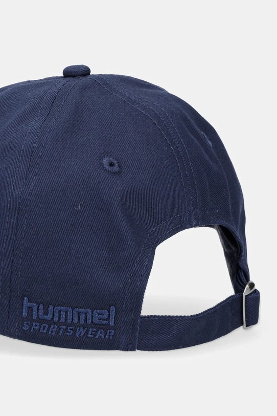 Akcesoria Hummel czapka z daszkiem bawełniana 227578 granatowy