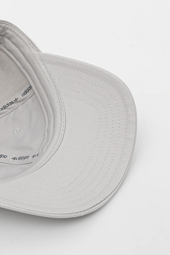 Bavlněná baseballová čepice adidas Originals šedá JC6029