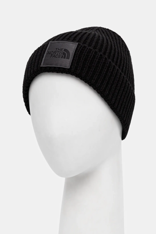 The North Face czapka TNF Logo Box Cuffed Beanie NF0A3FJXB9I1 czarny SS25