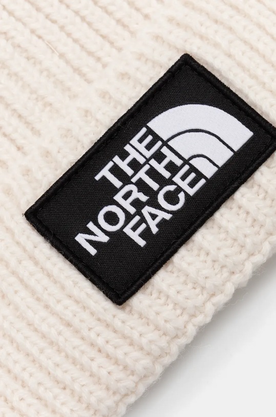 Čiapka The North Face TNF Logo Box Cuffed Beanie NF0A3FJXQLI1 béžová SS25