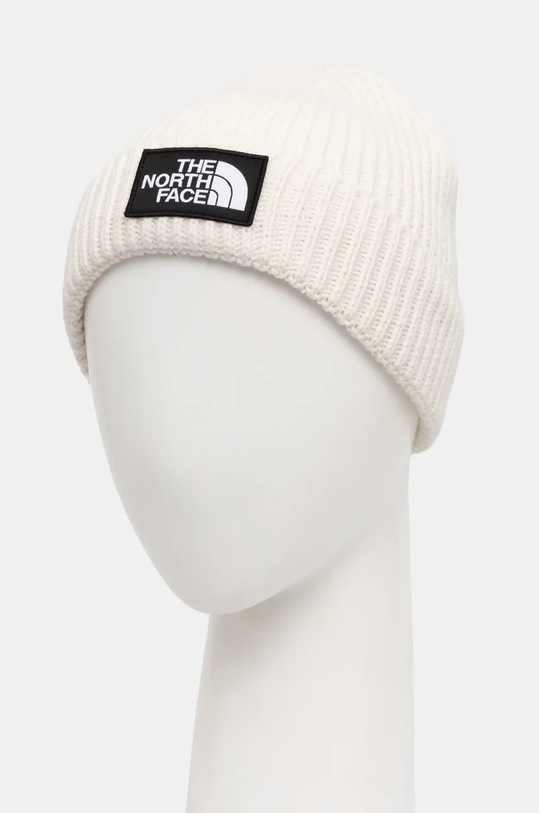 Doplnky Čiapka The North Face TNF Logo Box Cuffed Beanie NF0A3FJXQLI1 béžová