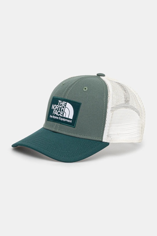 The North Face czapka z daszkiem Deep Fit Mudder aplikacja zielony NF0A5FX868L1