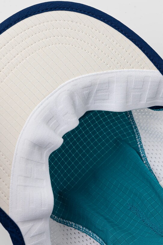 The North Face czapka z daszkiem Summer Run turkusowy NF0A876JBT21